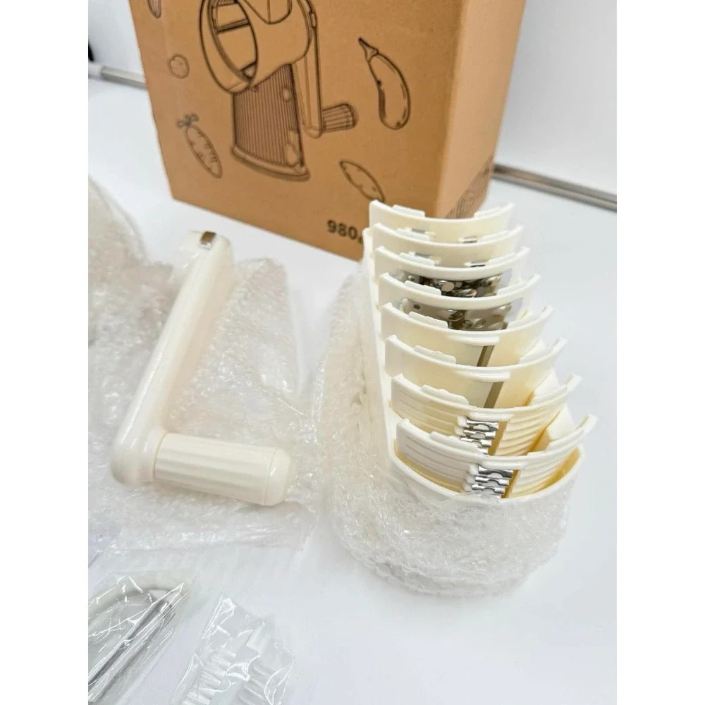 Cheese Grater Hand Crank Vegetable‎ Slicer